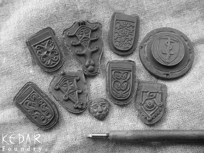 handmade wax patterns